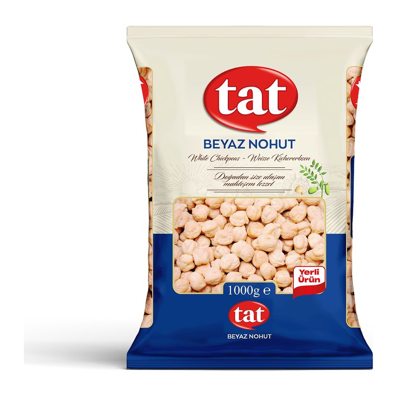 Tat Nohut 12 mm Beyaz