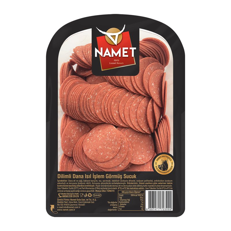 Namet Dana Dilimli Sucuk