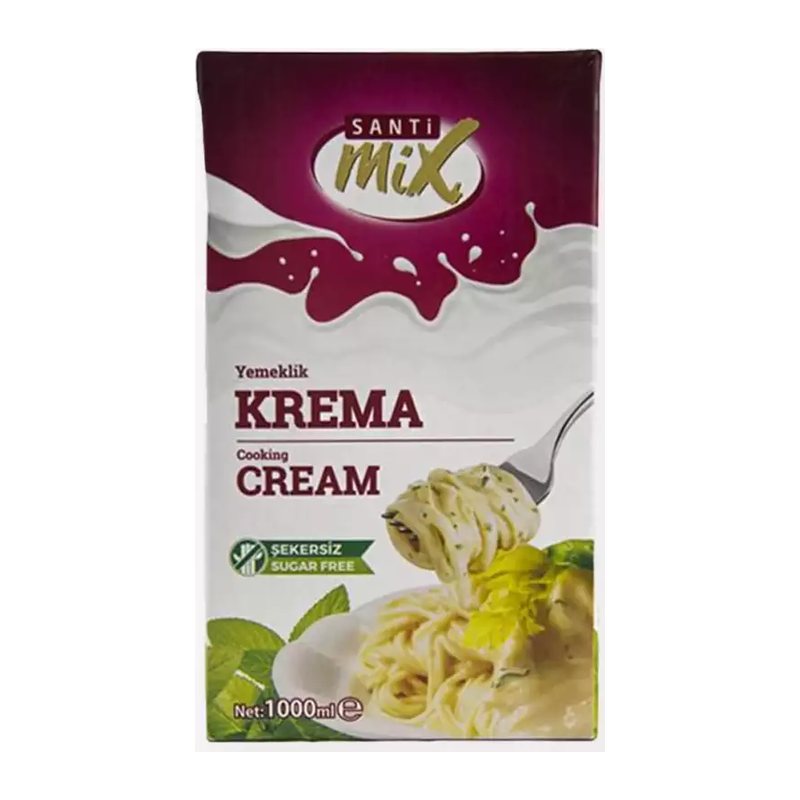 Şantimiks Şekersiz Bitkisel Krema