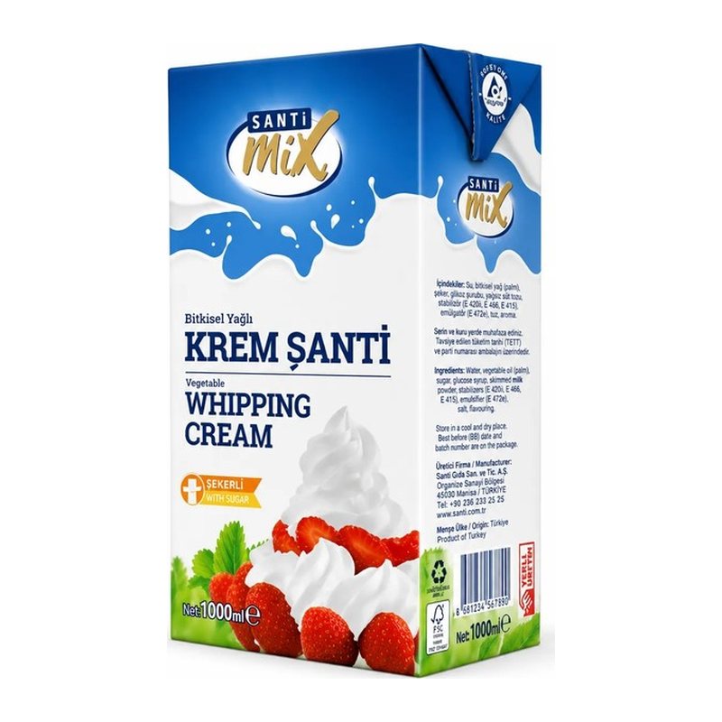 Şantimiks Sıvı Krem Şanti